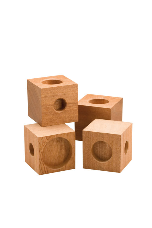 WOODEN BLOX-SMALL AND BE3753 TALL RAISERS