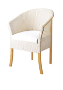 DELUXE BASKETWEAVE BEDSIDE COMMODE