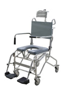 46CM TILT IN SPACE WITH FOOTPLATE COMMMODE