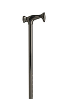 PLASTIC T HANDLE ADJUSTABLE WALKING STICK