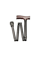 FOLDING ADJUSTABLE WALKING STICK