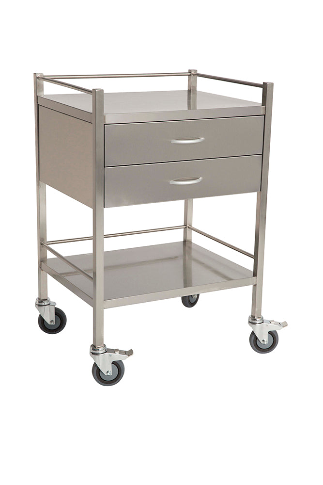 DRESSING TROLLEY-DOUBLE DRAWER