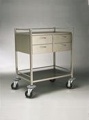 RESUSCITATION TROLLEY FOUR DRAWER